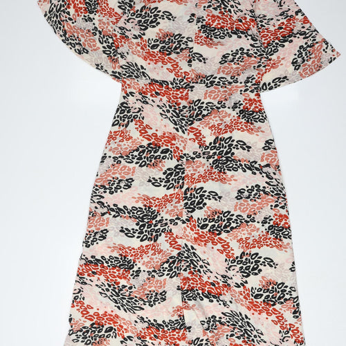 Quiz Women's Multicoloured Animal Print Dress, Size 10