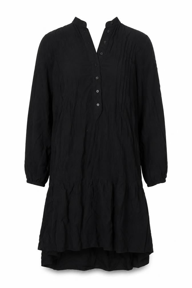 Front view of Marks & Spencer Women's Black Dress, size 12