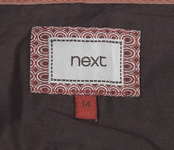 Next Women's Multicoloured Plaid Skirt Size 14