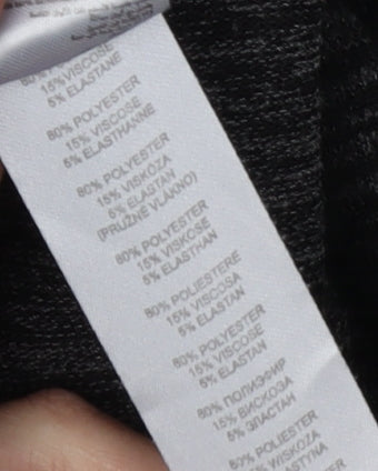 Apricot Women's Black Pullover Jumper Size 12