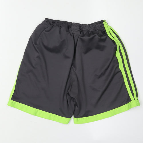 Adidas Boys Black Athletic Shorts, 14 Years, Gym & Training