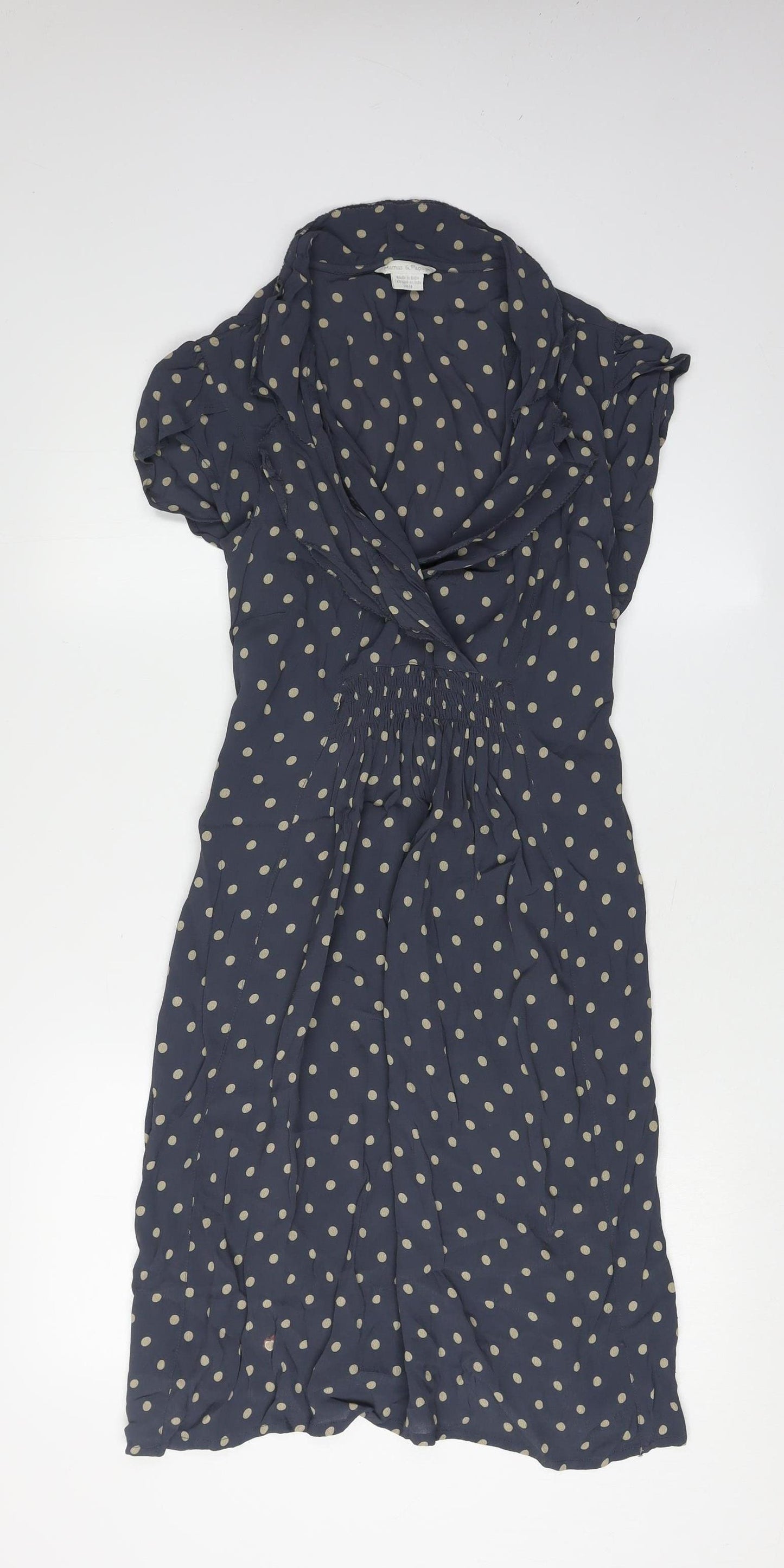 Mamas & Papas Women's Polka Dot Dress Size 14