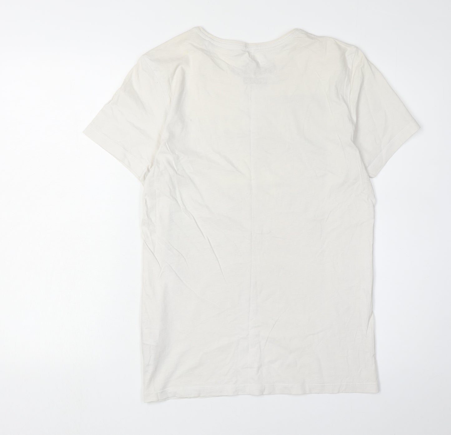 Red Herring Men's White Medium Graphic T-Shirt