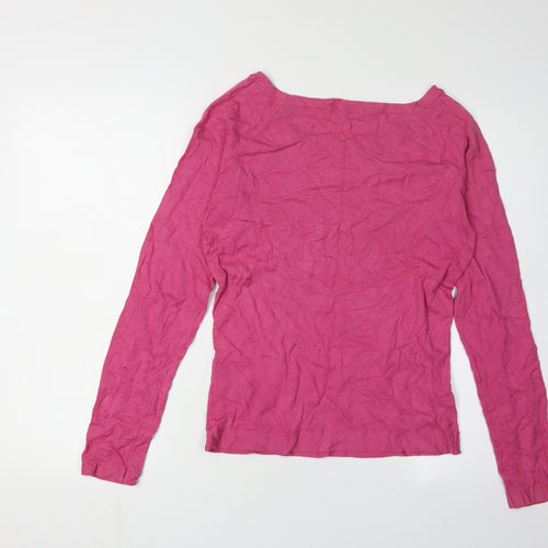 Ted Baker Women's Pink Pullover Jumper Size 10