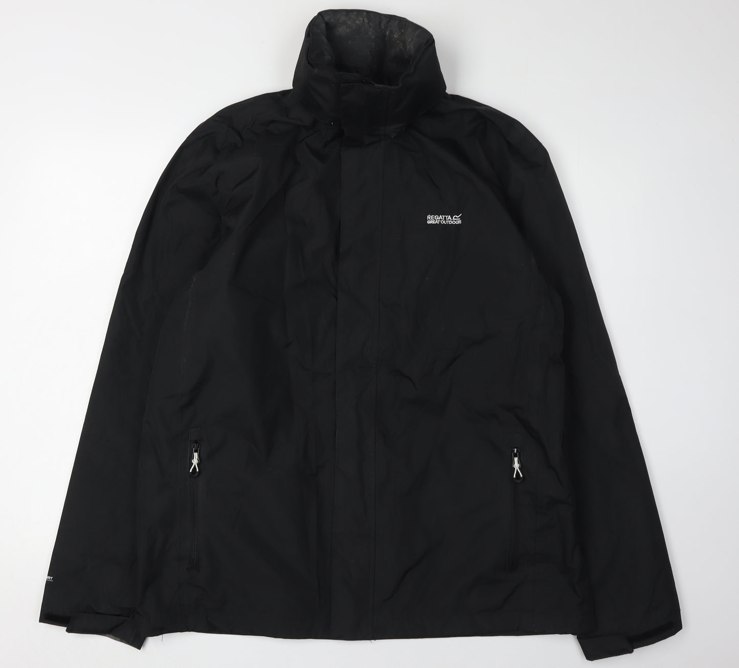 Regatta Men's Black XL Rain Coat Jacket