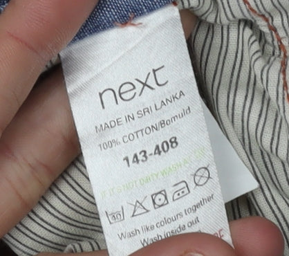Next Men’s Brown Chino Trousers 34R Slim Fit