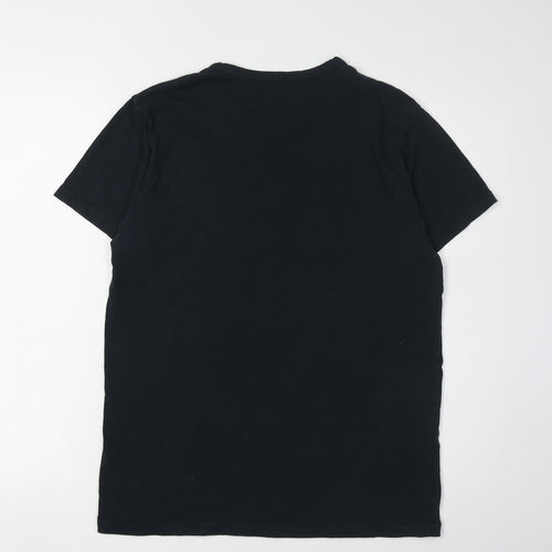 Emporio Armani Men's Black Short Sleeve T-Shirt L