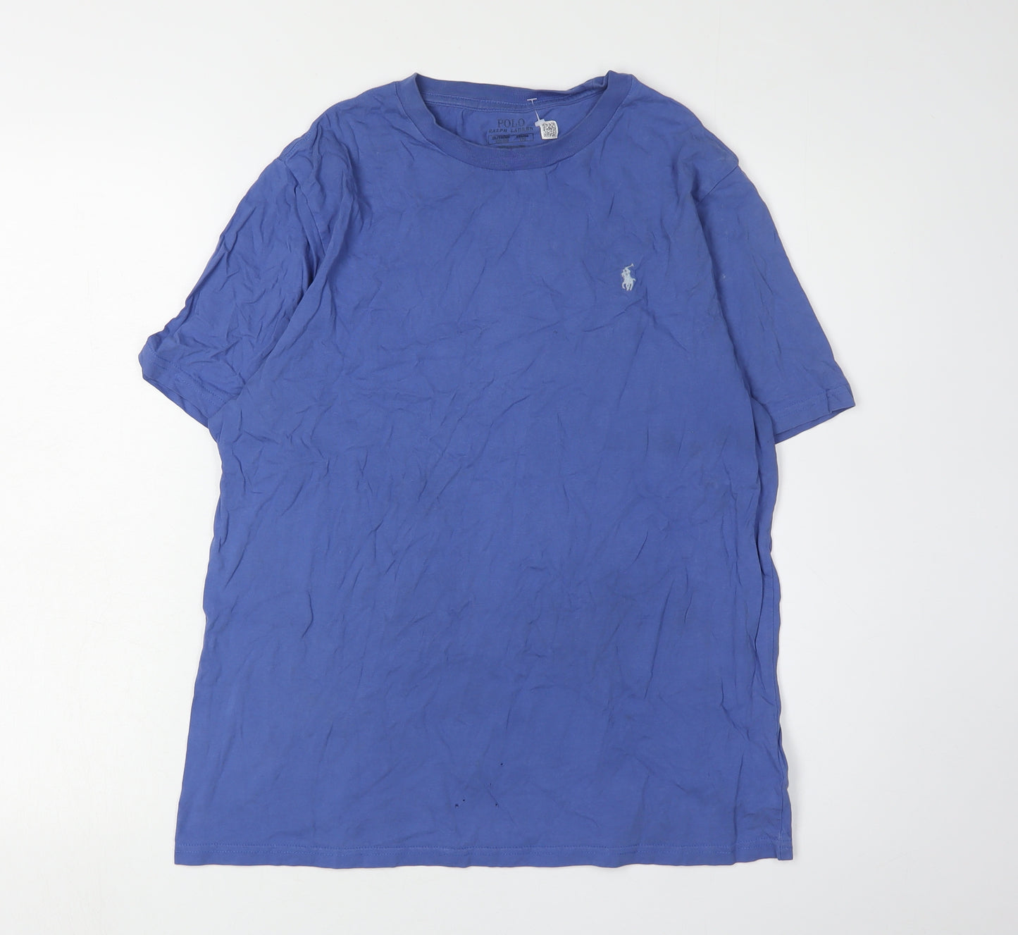 Polo Ralph Lauren Men's Blue Cotton T-Shirt Size L