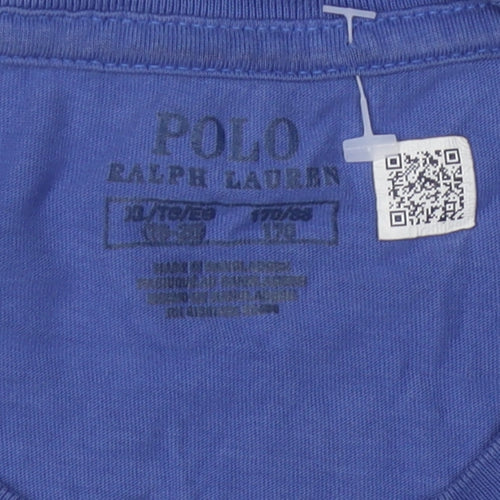 Polo Ralph Lauren Men's Blue Cotton T-Shirt Size L