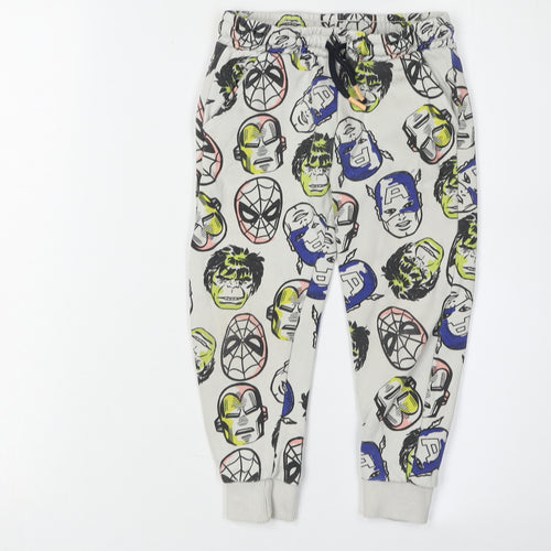 Marvel Boys Multicoloured Jogger Trousers L New