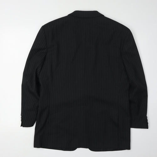 C&A Men's Black Jacket, Size 38 Short