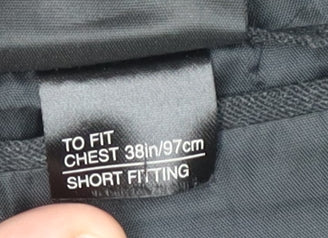 C&A Men's Black Jacket, Size 38 Short