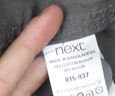 Next Men's Green Jogger Trousers, Size 36, Cotton Blend