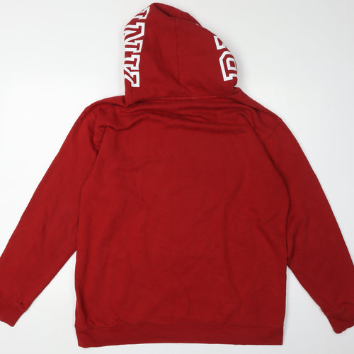 Victoria's Secret Pink Women's Red Pullover Hoodie M