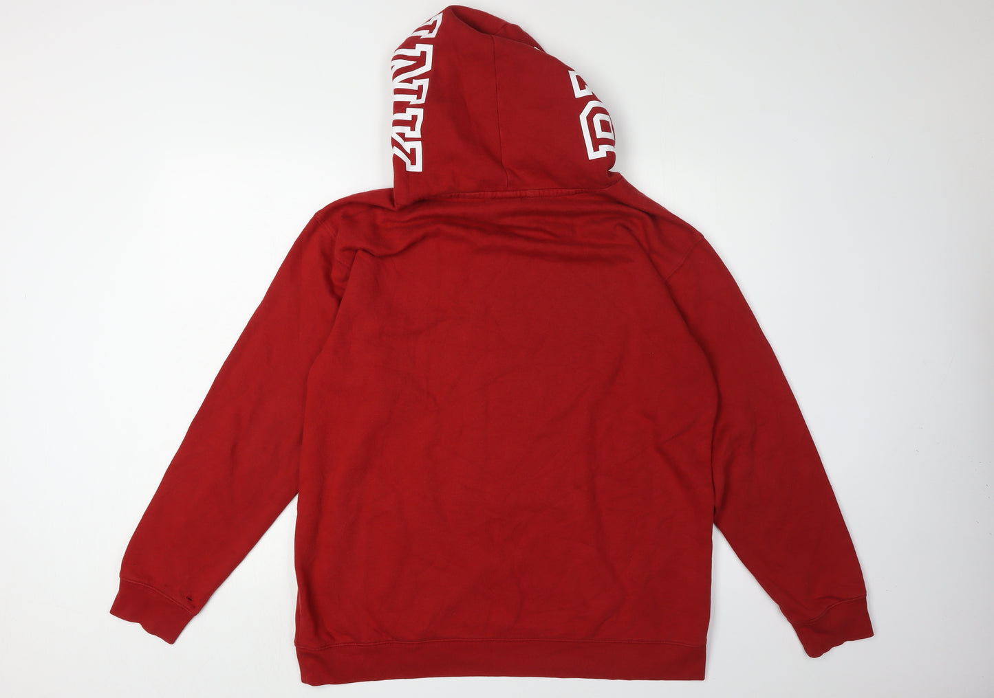 Victoria's Secret Pink Women's Red Pullover Hoodie M