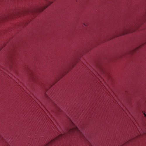 Victoria's Secret Pink Women's Red Pullover Hoodie M