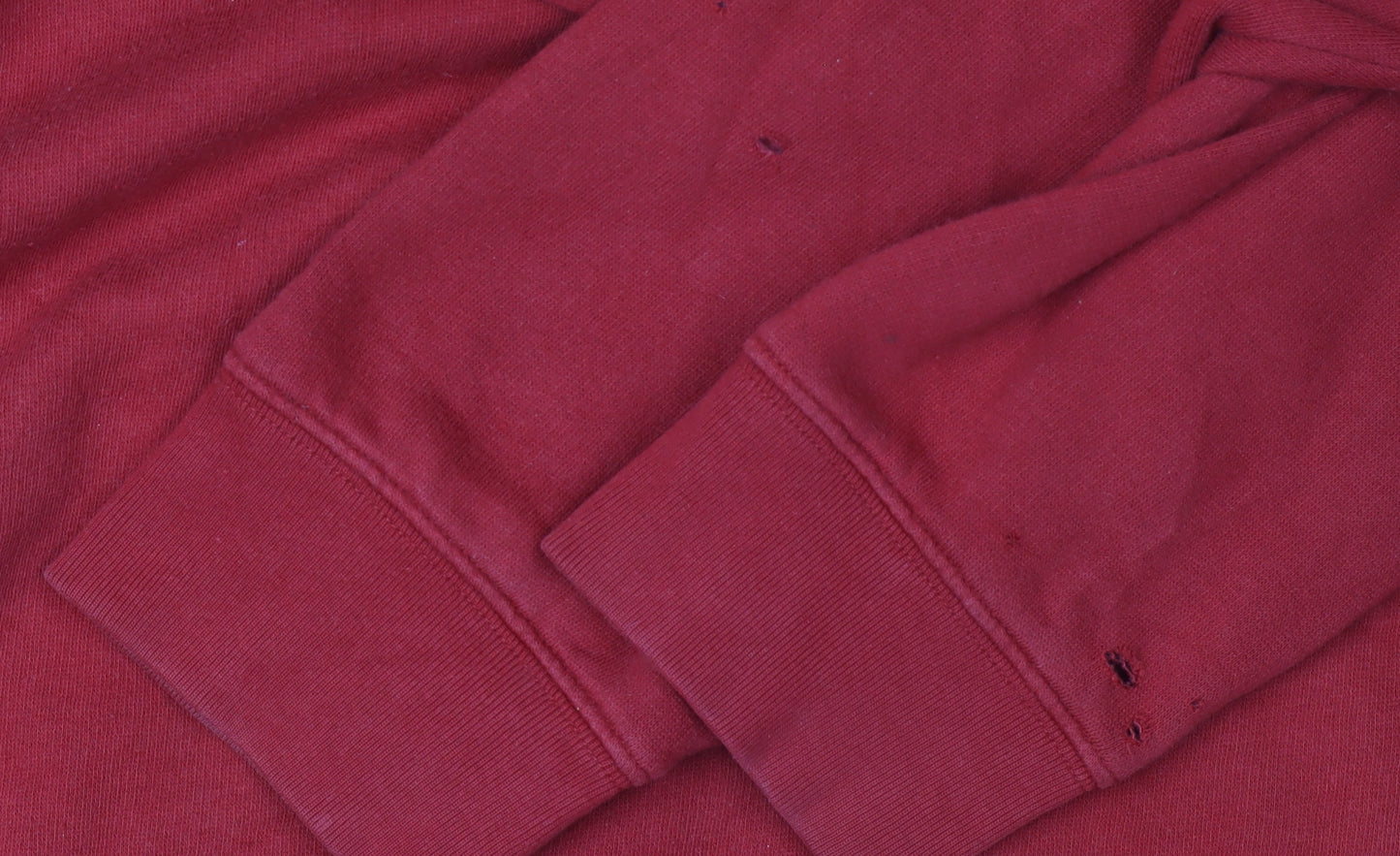 Victoria's Secret Pink Women's Red Pullover Hoodie M