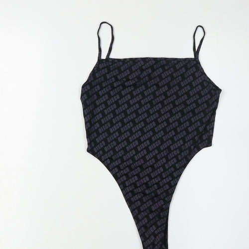 Motel Women's Black Bodysuit XS - Elegant Slim Fit