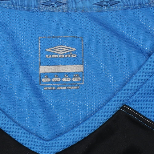 Umbro Men's Black Blue XL Jersey T-Shirt