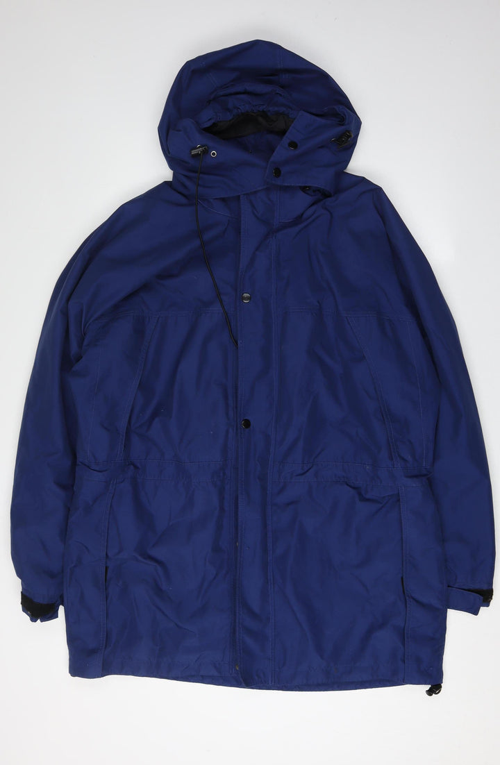 Element II Men's Blue Parka Jacket M, Hooded, Waterproof