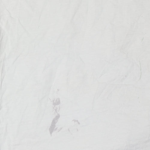 Men's England 3XL White Graphic T-Shirt