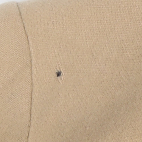 Charlotte Halton Women's Beige Wool Overcoat UK 12