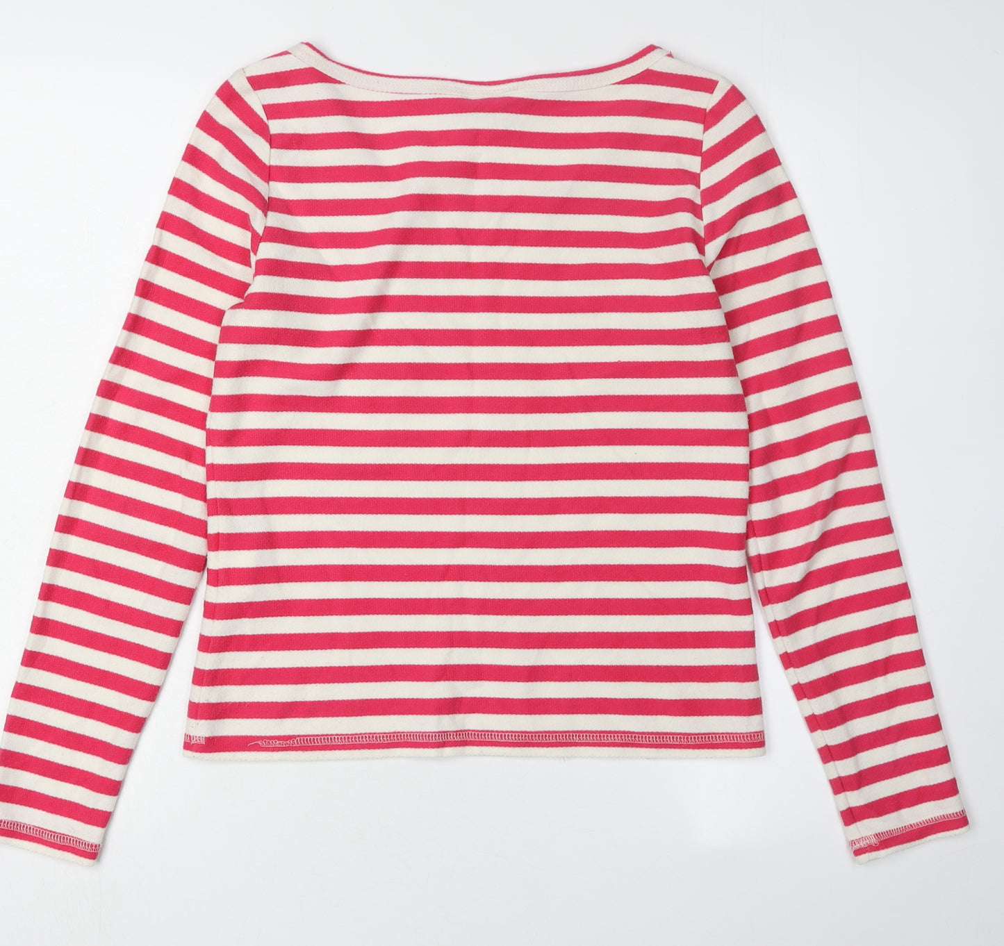 Vero Moda Women's Red Striped Pullover Jumper XS