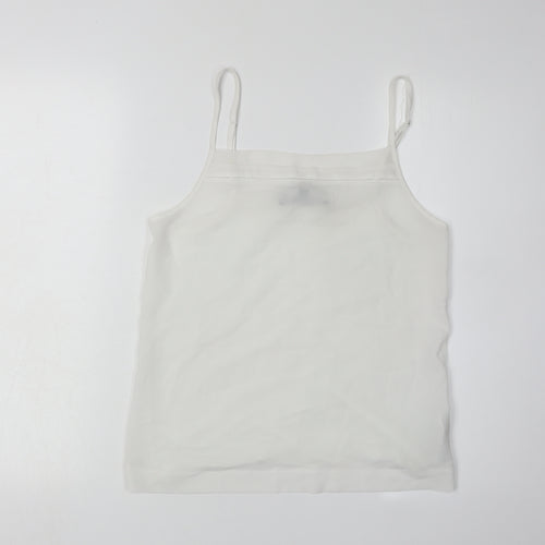 French Connection Women's White Camisole Tank Top S