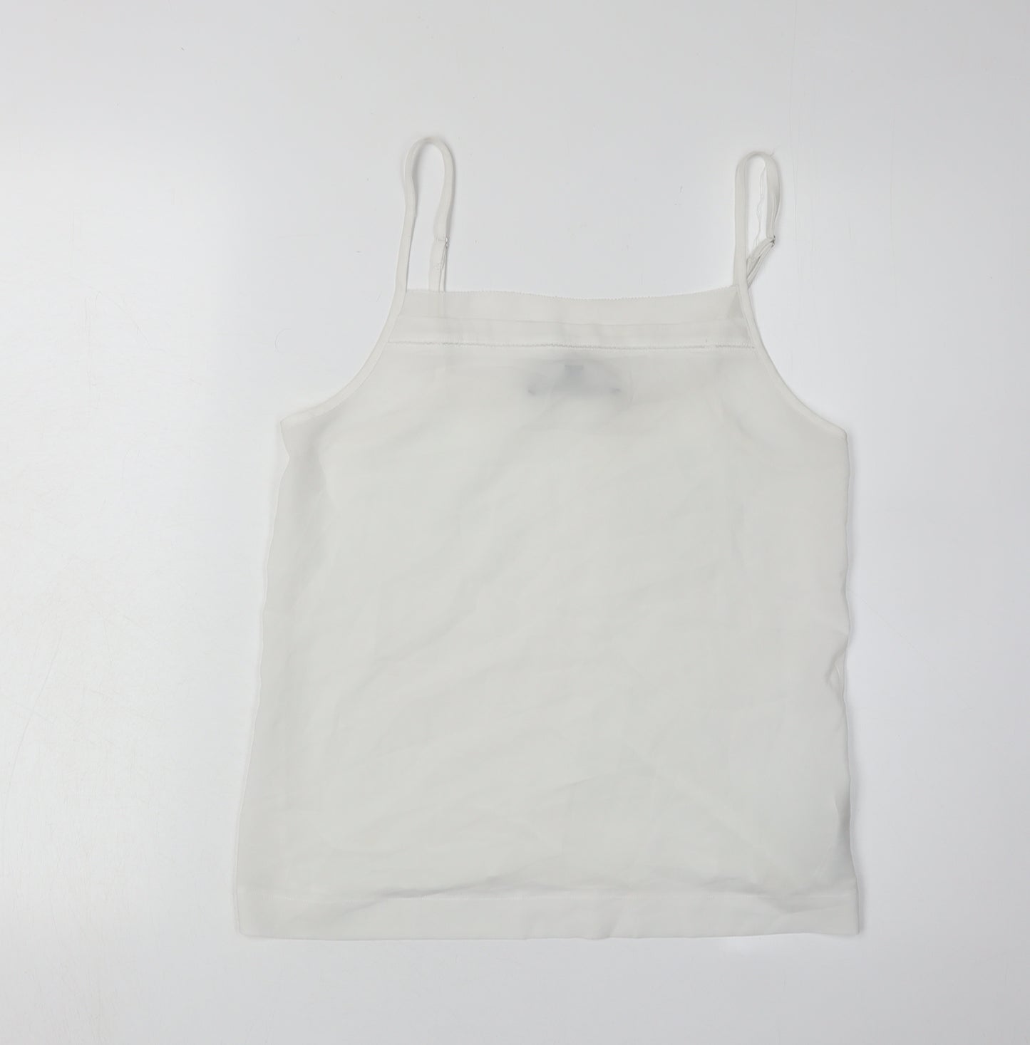 French Connection Women's White Camisole Tank Top S