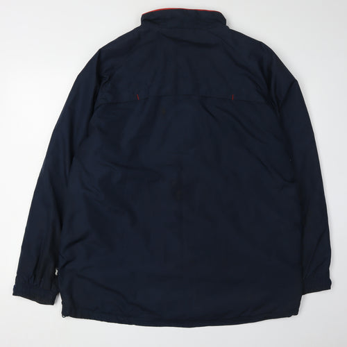 Burdda Sport Men's Blue Varsity Jacket, 2XL