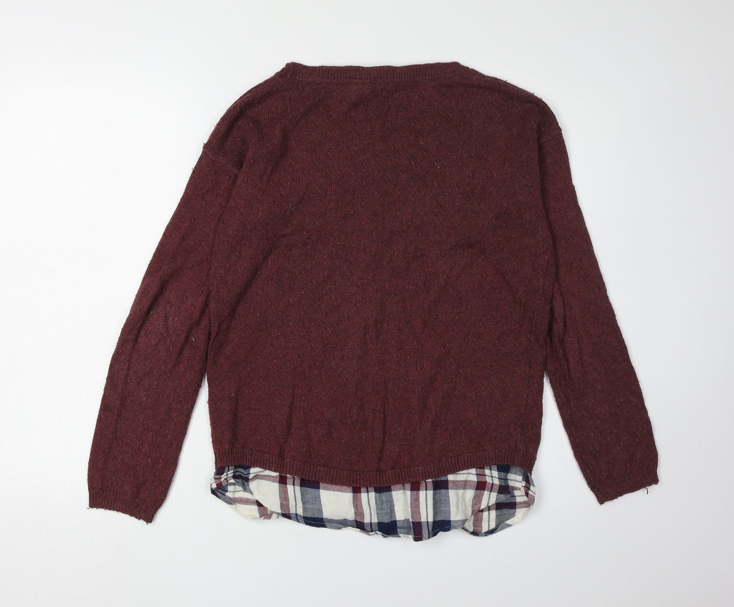 FatFace Women's Red Pullover Jumper Size 6