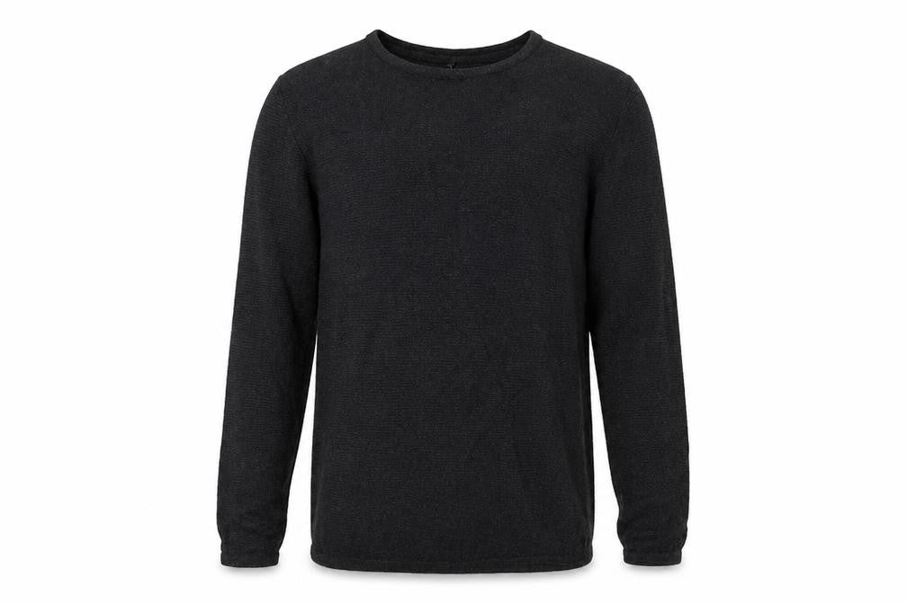 Front view of Industrie Men's Black Cotton jumper M