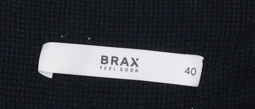 Brax Women's Multicoloured Striped Pullover Jumper, Size 12