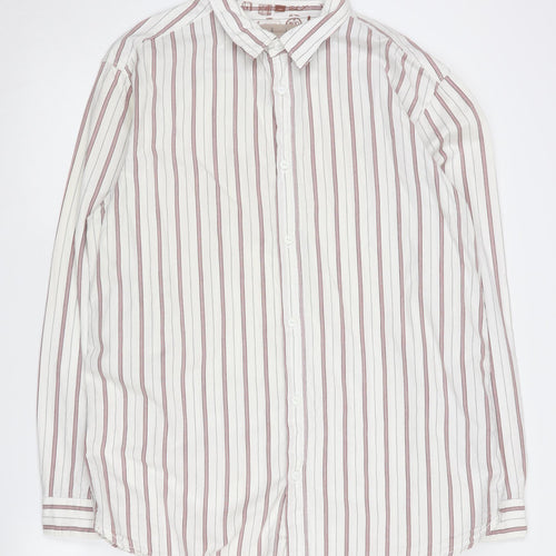 Rocha John Rocha Men's Multicoloured Striped Shirt L