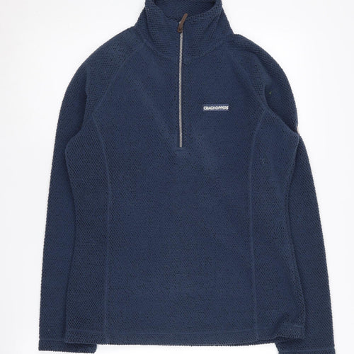 Craghoppers Women's Blue Fleece Sweatshirt Size 10