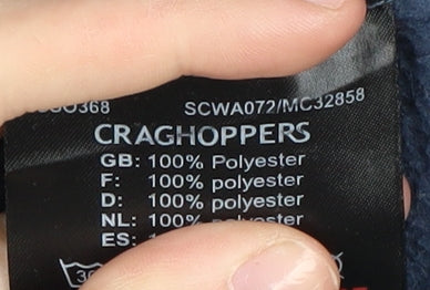 Craghoppers Women's Blue Fleece Sweatshirt Size 10