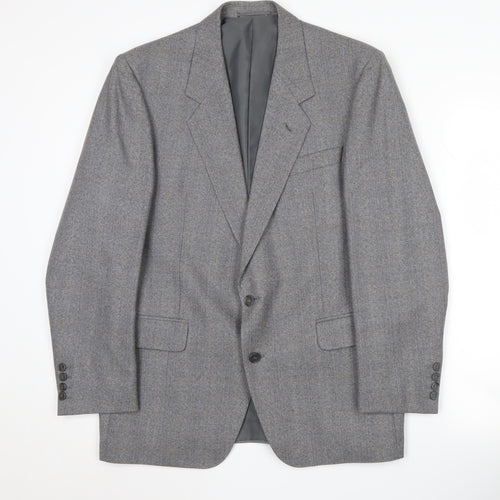 Centaur Men's Grey Wool Suit Jacket 40S