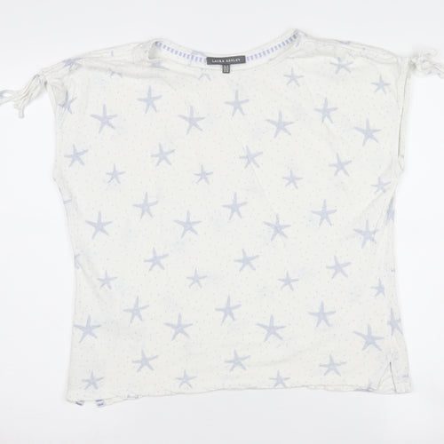 Laura Ashley Women’s Ivory Star UK 10 Top