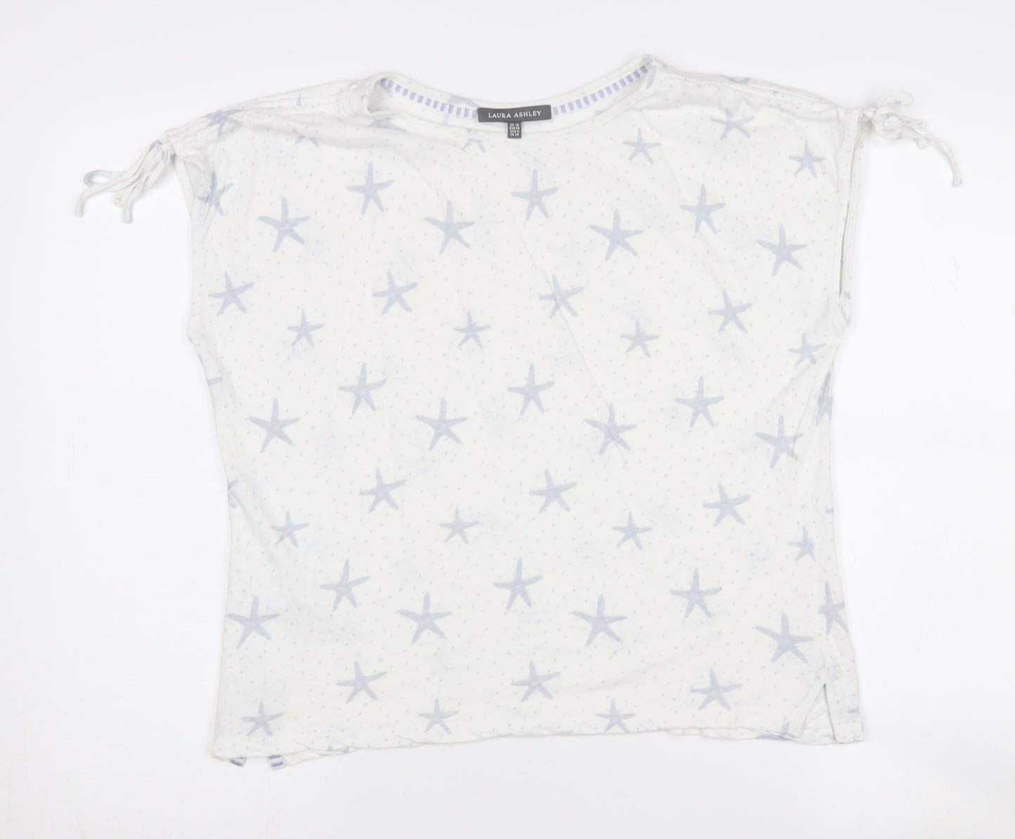 Laura Ashley Women’s Ivory Star UK 10 Top