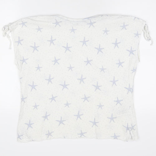 Laura Ashley Women’s Ivory Star UK 10 Top
