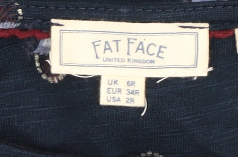 Fat Face Women's Blue Shift Dress Size 6