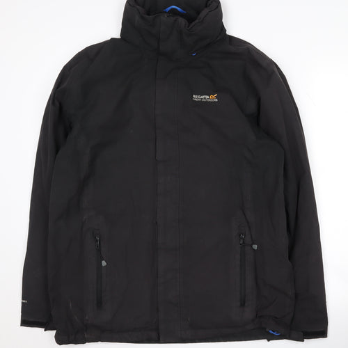 Regatta Men's L Black Waterproof Autumn Jacket