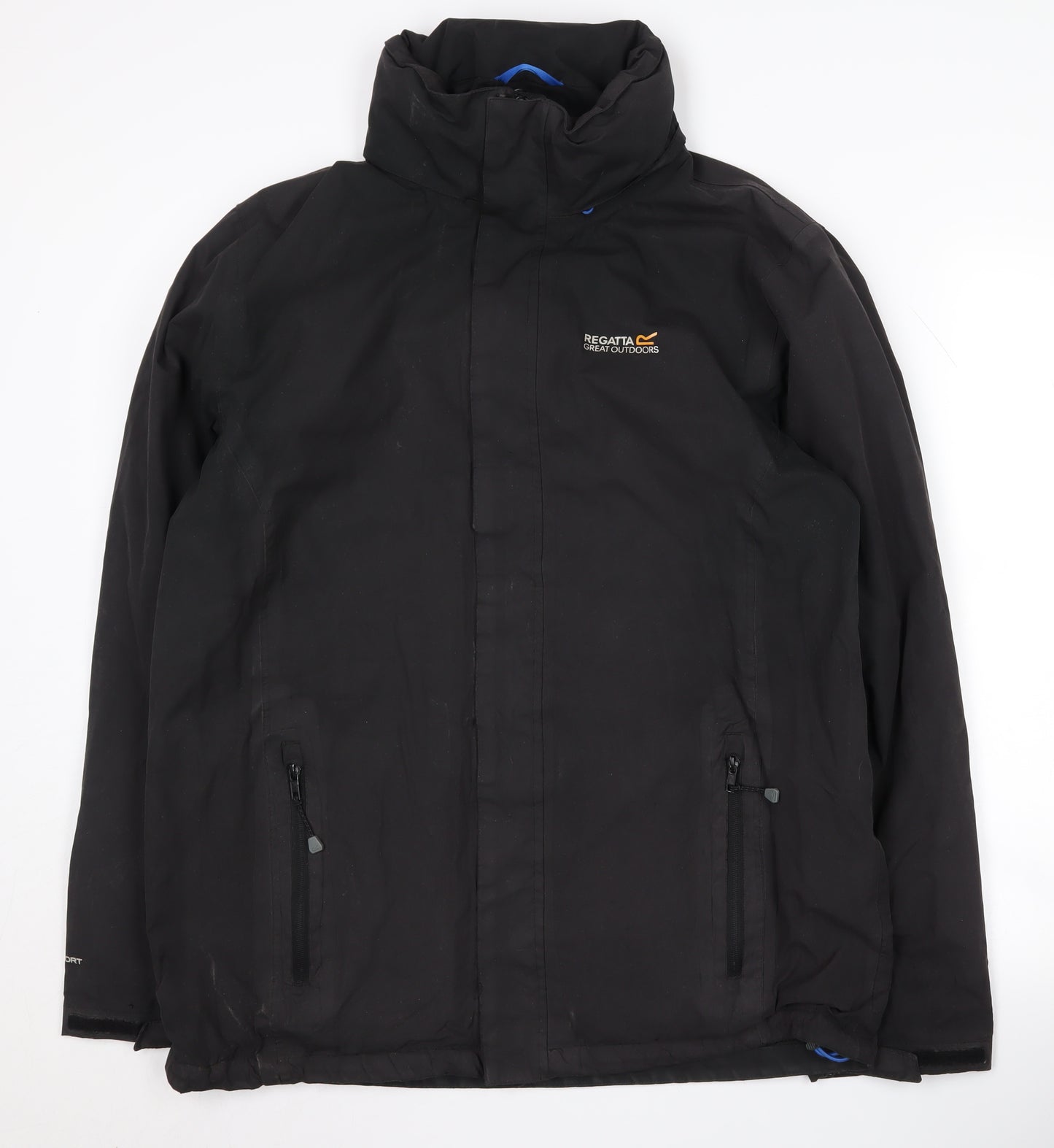 Regatta Men's L Black Waterproof Autumn Jacket