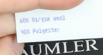 Baumler Classic Grey Striped Suit Jacket, size 44.