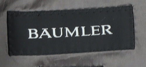 Baumler Classic Grey Striped Suit Jacket, size 44.