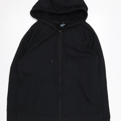 Champion Unisex Black Full Zip Hoodie Size L