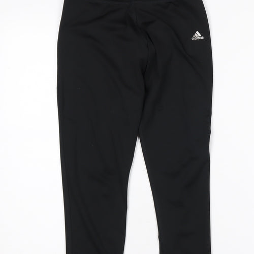 Adidas Women Black XS Leggings Activewear