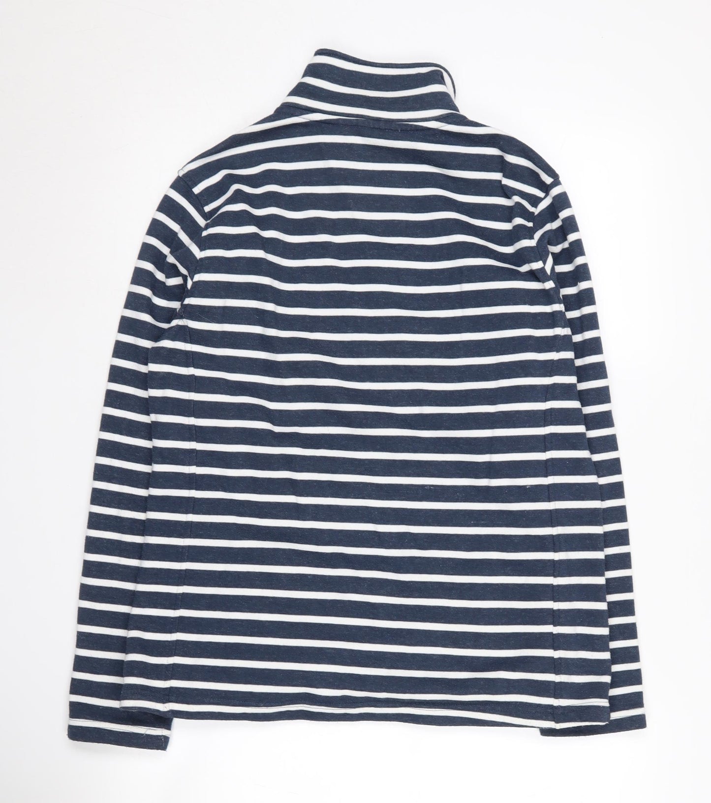 Mountain Warehouse Women's Blue Striped Size 12 Sweatshirt