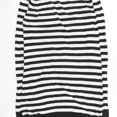 Adidas Women's Black Striped Cardigan Size 10