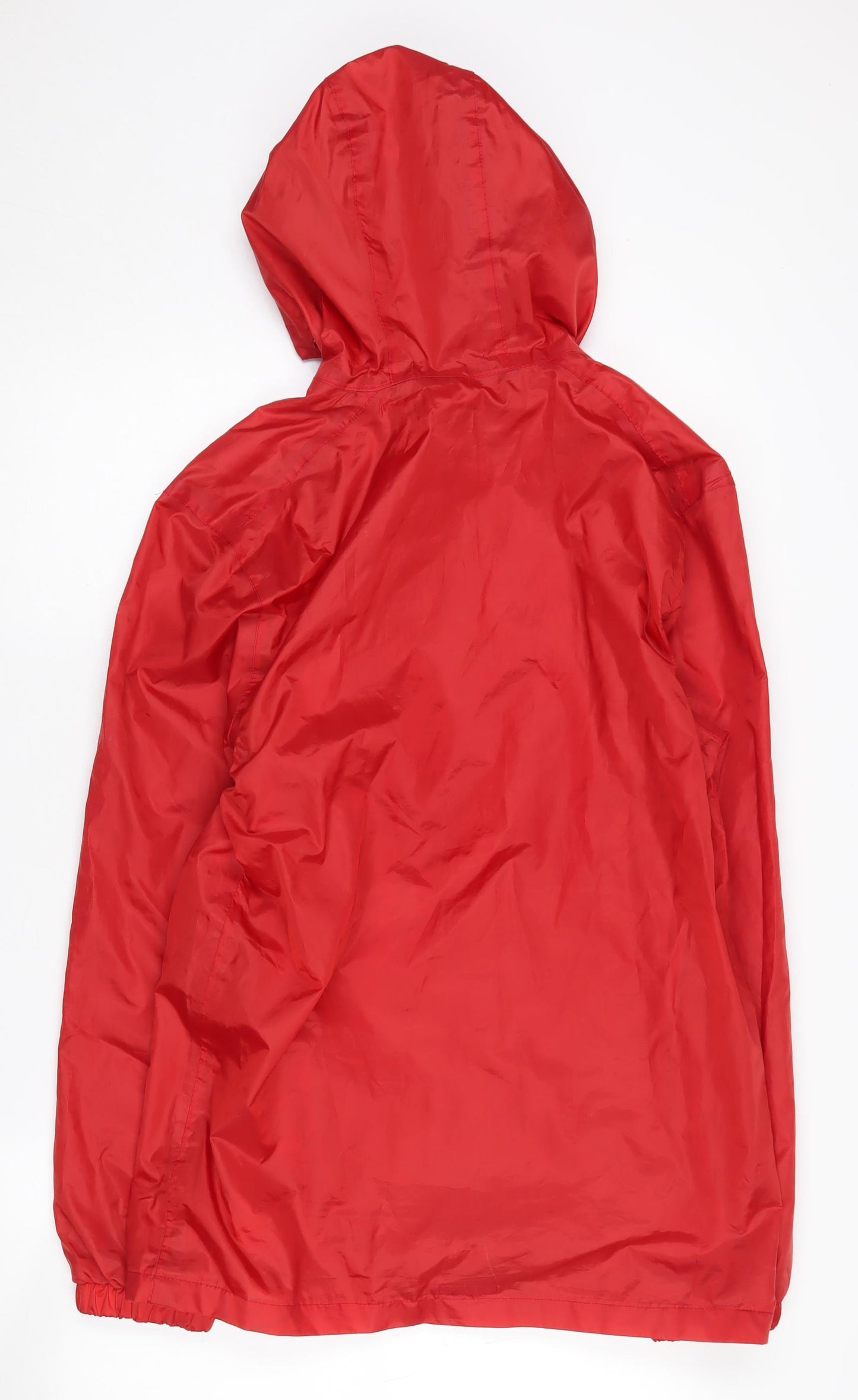 Regatta Men's Red Windbreaker Jacket, Size S, Hooded